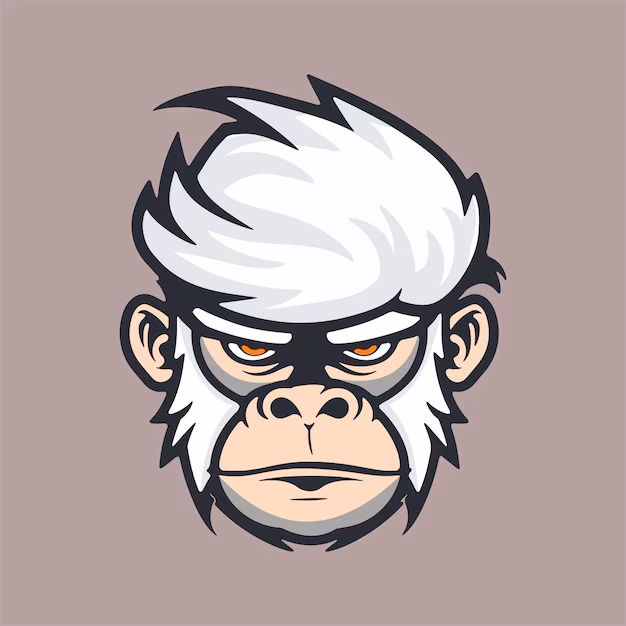 ¿Cómo es un mono blanco?