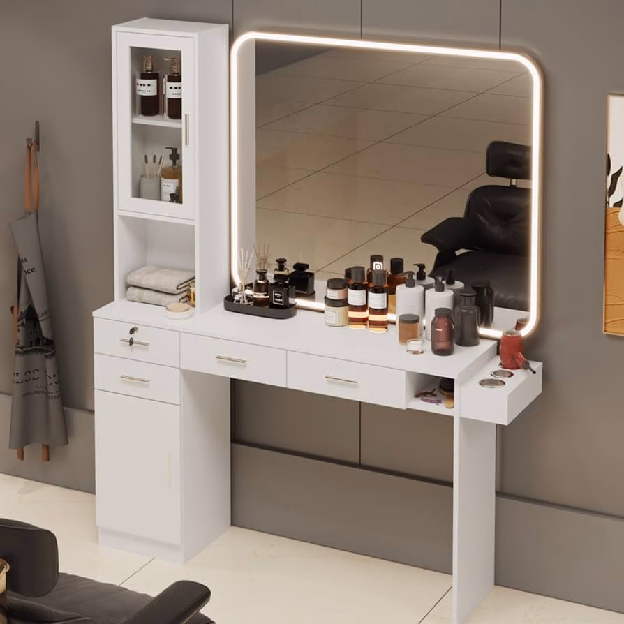 ¿Qué muebles debe tener una peluquería?