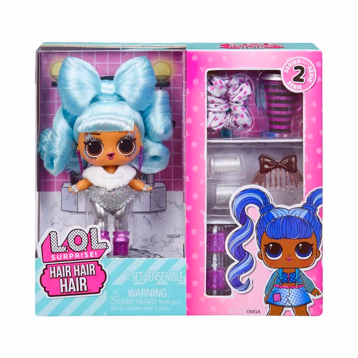 ¿Las muñecas LOL Surprise tienen cabello real?