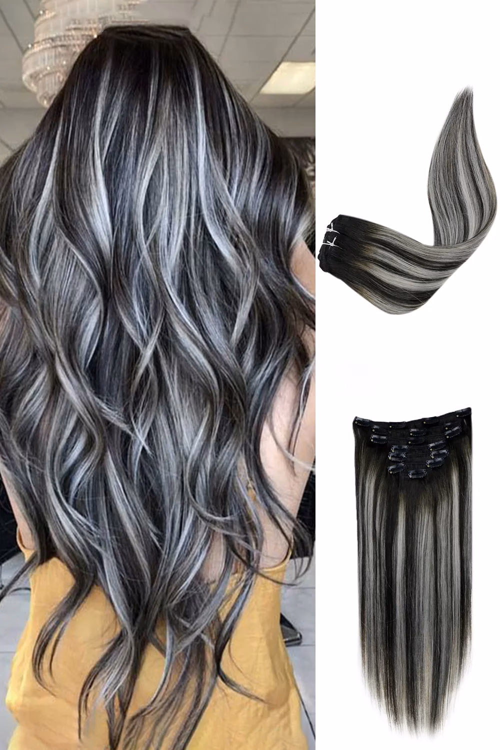 ¿Qué hace el tinte plata en el cabello?