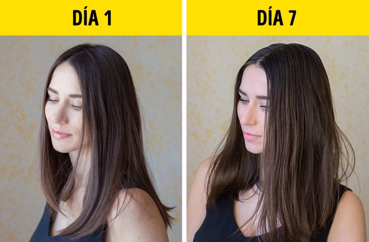 ¿Qué pasa si llevo una semana sin lavarme el pelo?
