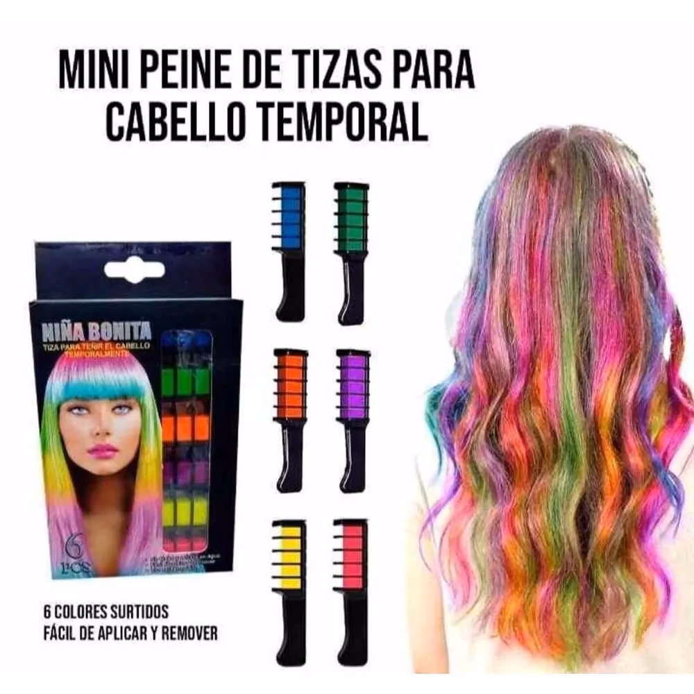 ¿Cómo se llaman los tintes temporales?