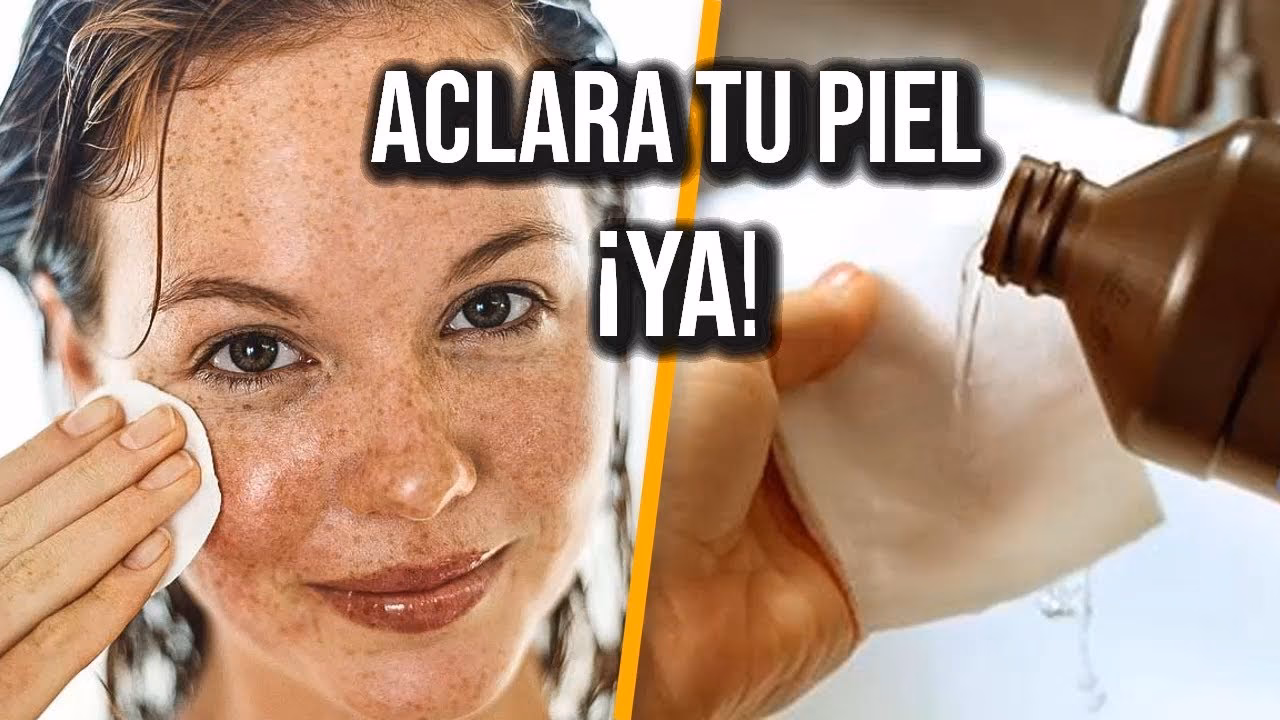 ¿Cómo aclarar la piel con oxidante?