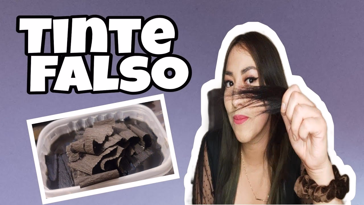 ¿Cuánto dura el tinte de papel crepé en el cabello?