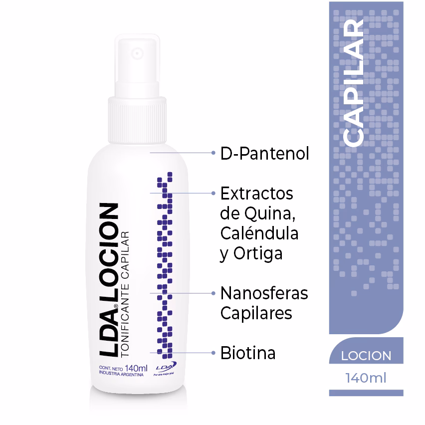 ¿Para qué sirve la loción capilar LDA?