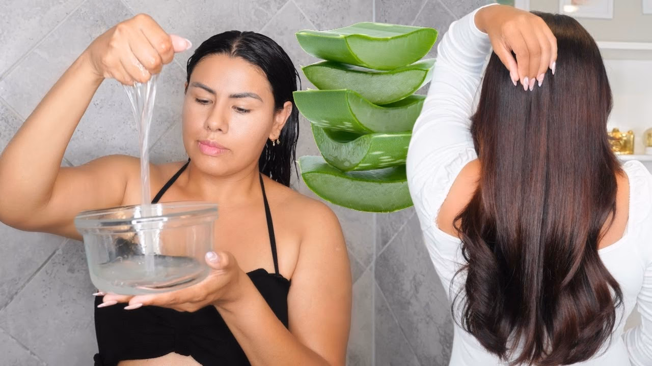 ¿El aloe vera cambia el color del cabello?