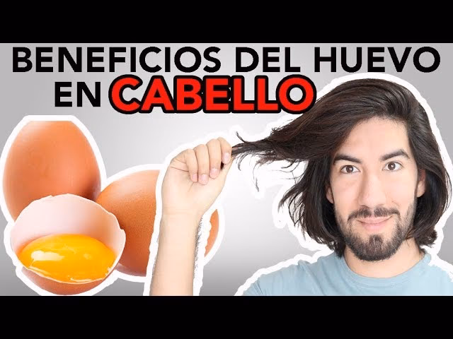 ¿Cómo se aplica la clara de huevo en el cabello?