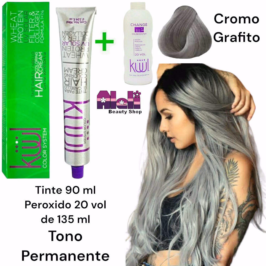 ¿De qué color es el tinte de grafito?