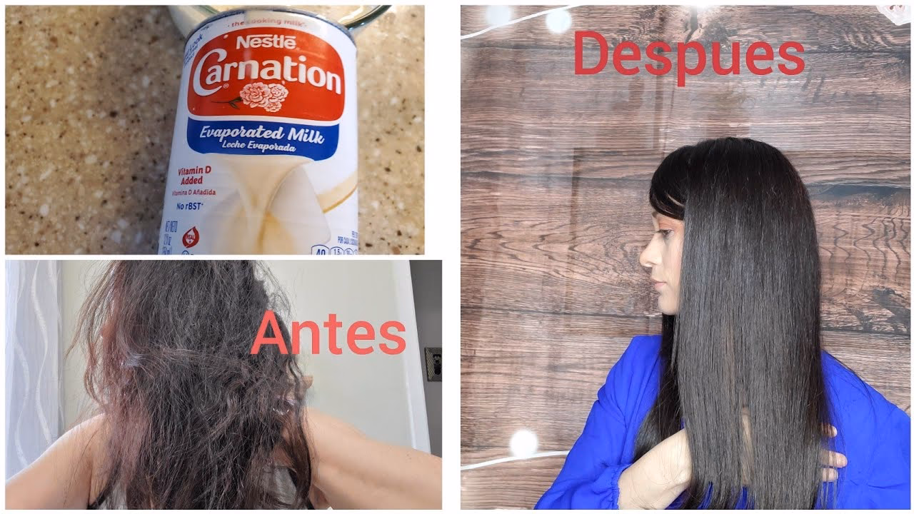 ¿Cómo se aplica la leche para el cabello?