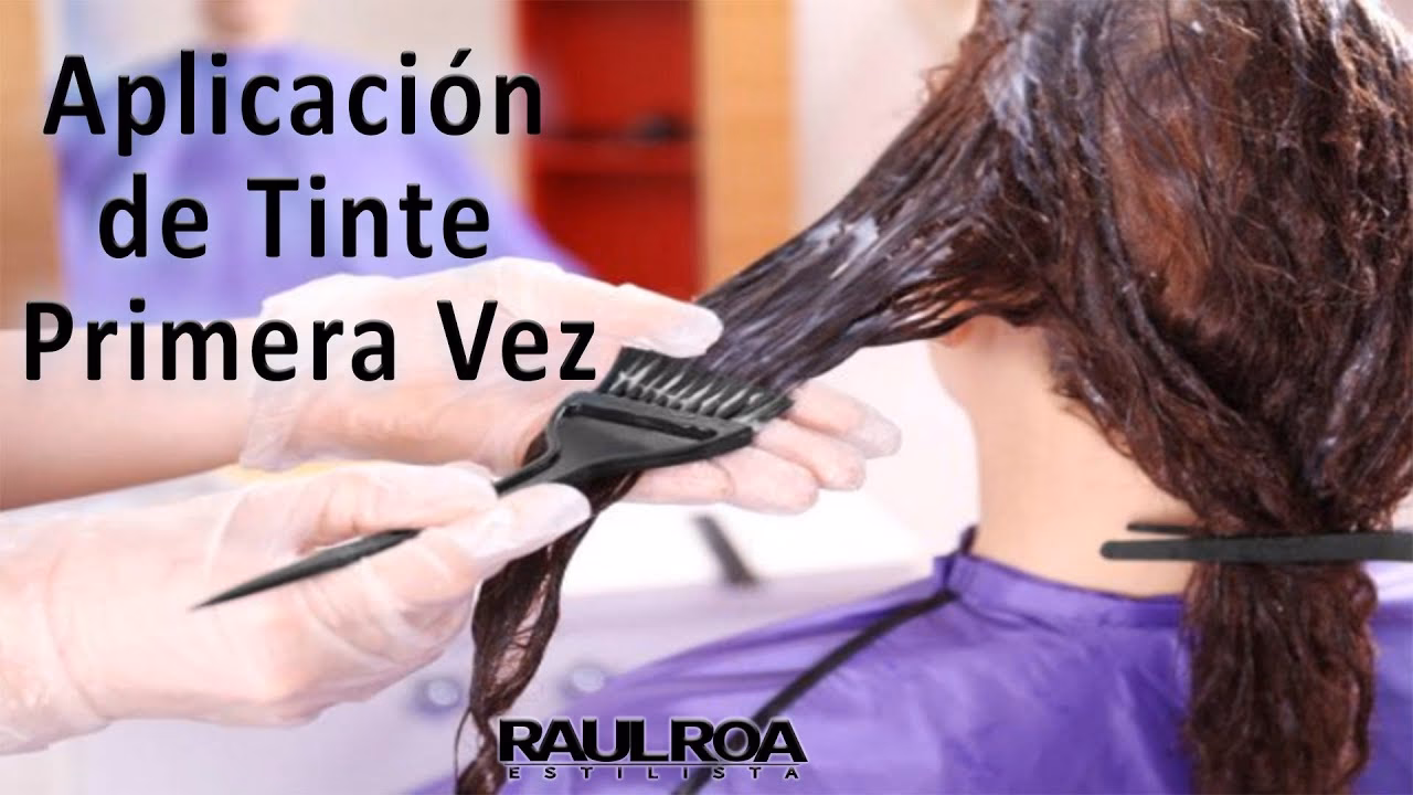 ¿Cómo conseguir que el tinte se adhiera al cabello virgen?