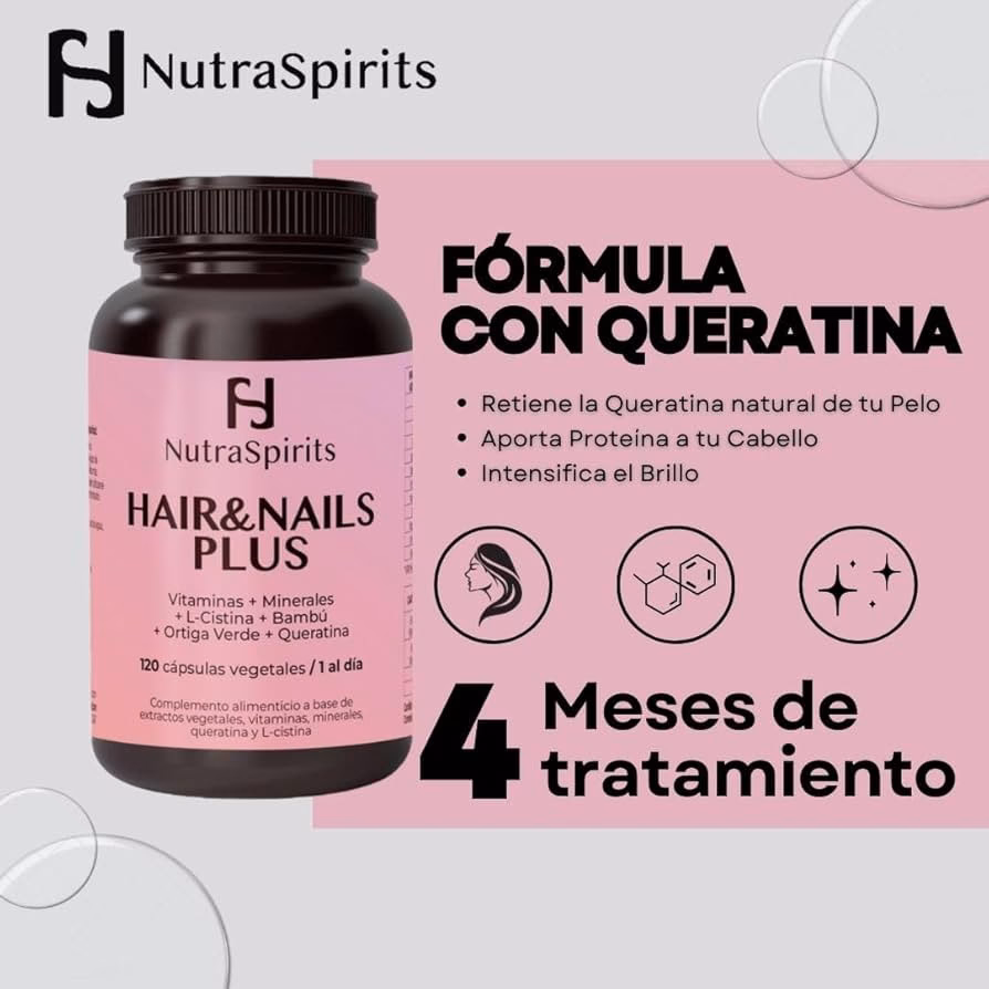 ¿Cómo se llama la pastilla que hace crecer el pelo y las uñas?