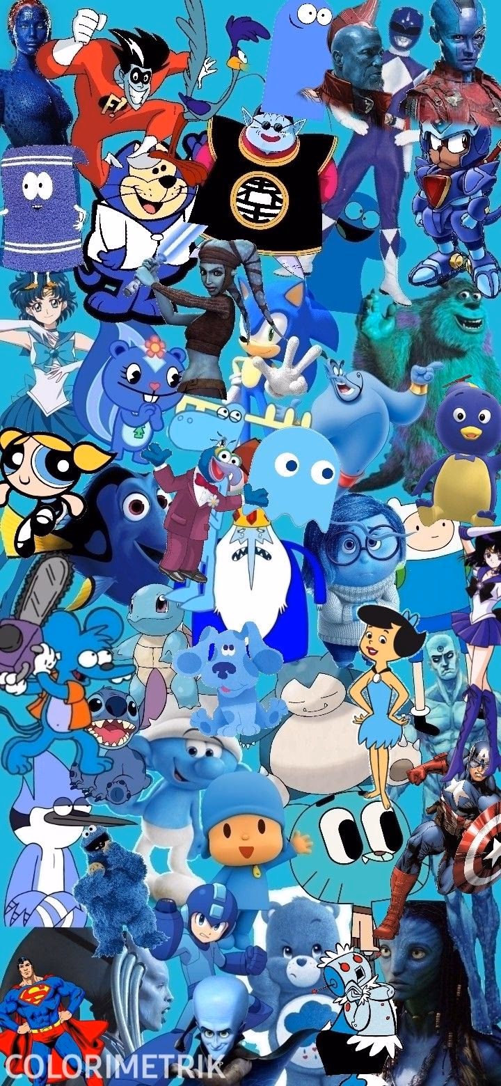 ¿Qué personaje de Naruto tiene el pelo azul?