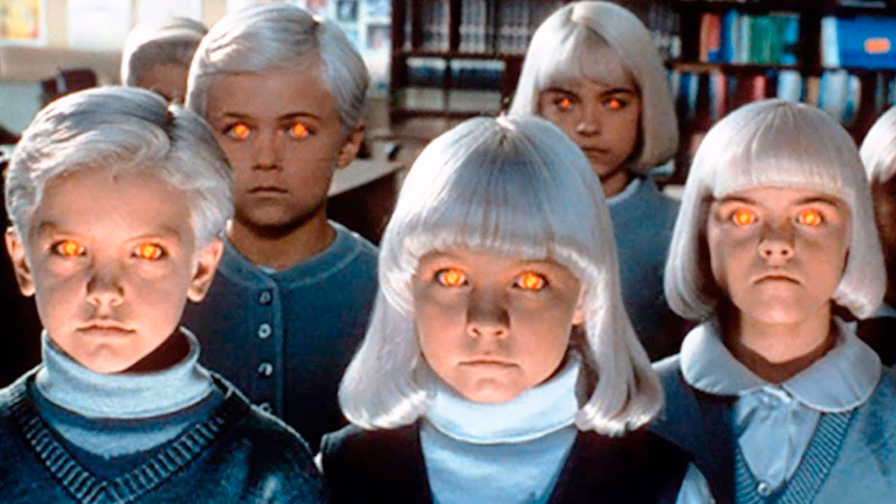 ¿Cómo se llama la película de los niños de pelo blanco?