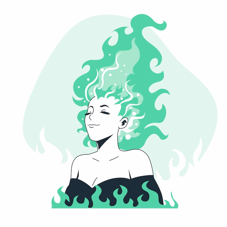 ¿Cómo dibujar el efecto del fuego?