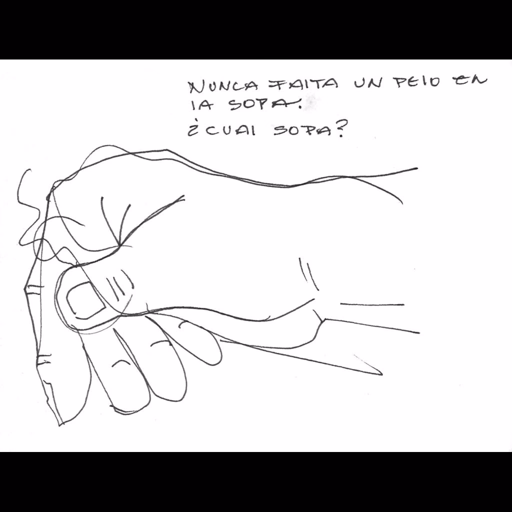 ¿Qué va siempre en la sopa pero no se come?