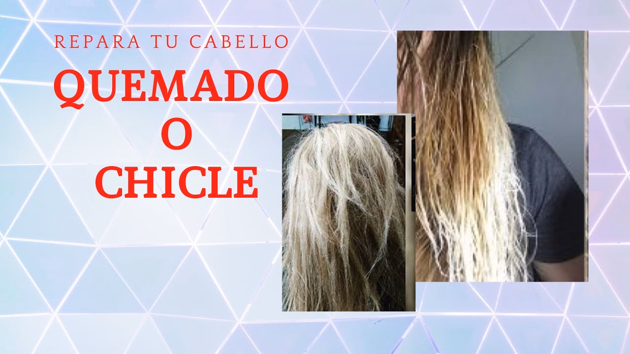 ¿Cómo puedo recuperar mi cabello chicloso?