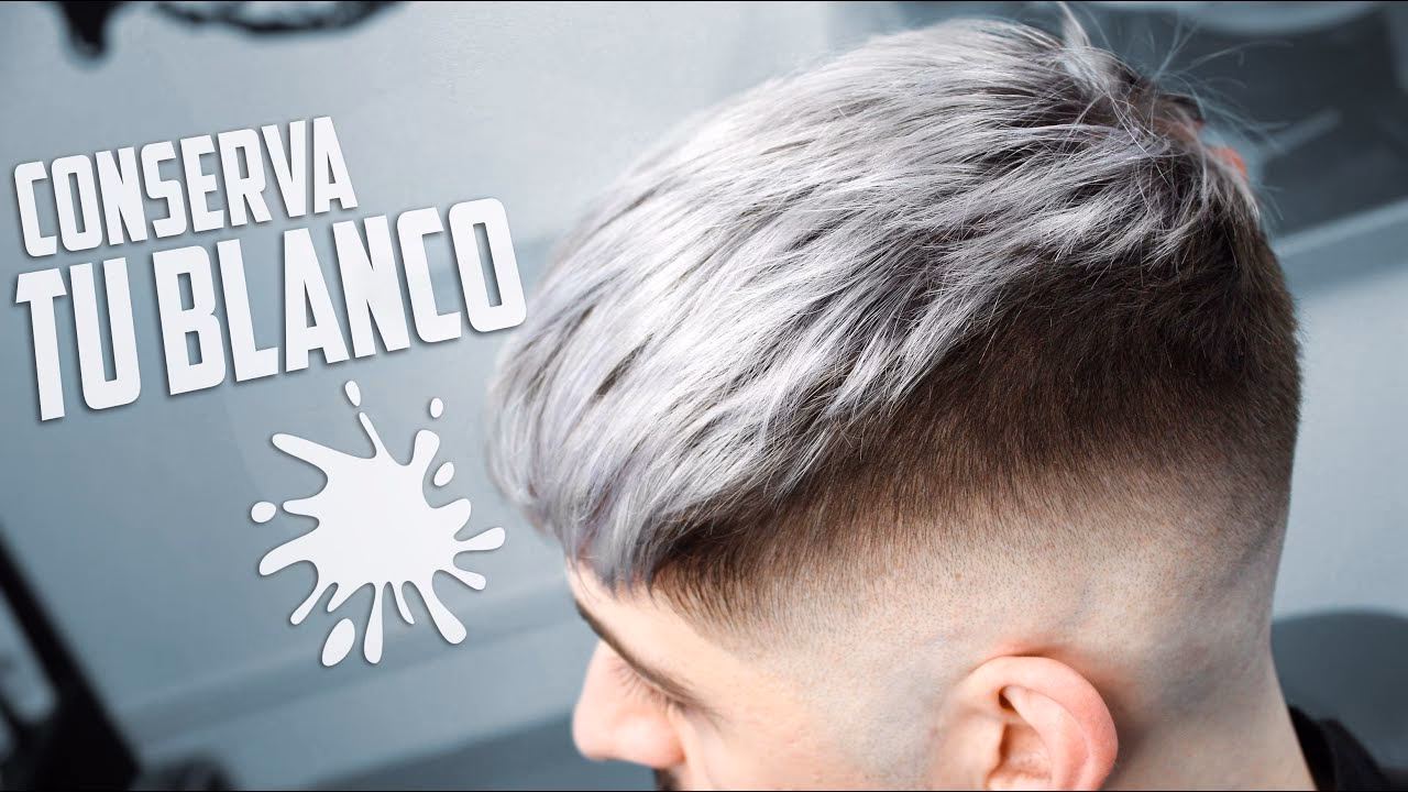 ¿Por qué mi cabello está blanco en las puntas?