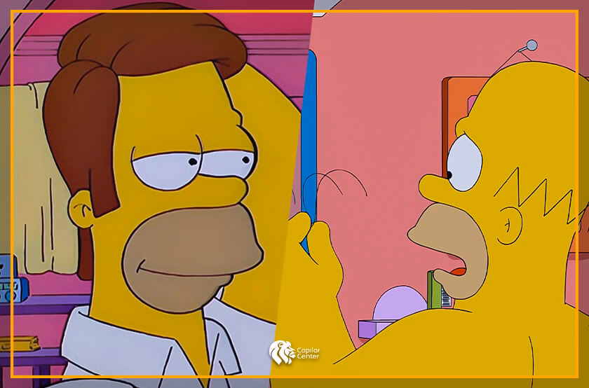 ¿Cómo perdió el cabello Homero Simpson?