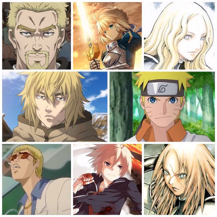 ¿Qué personajes son amarillos?