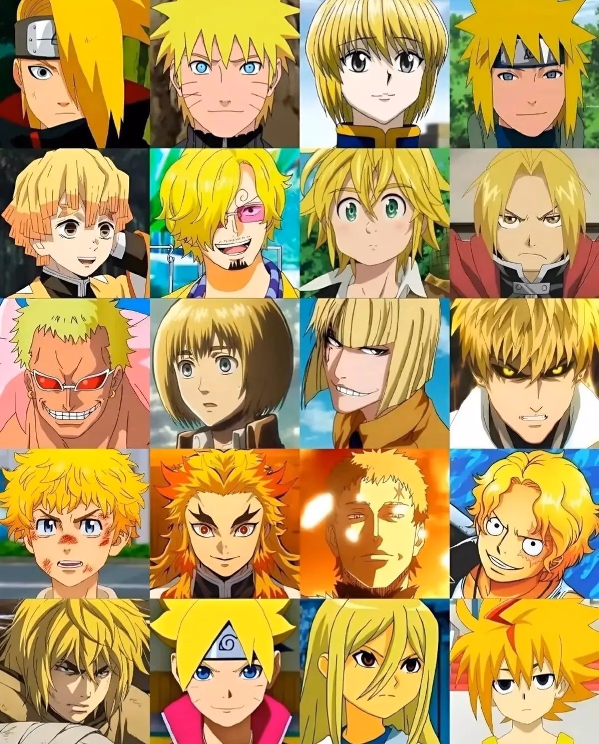 ¿Cómo se llama a una persona con cabello amarillo?