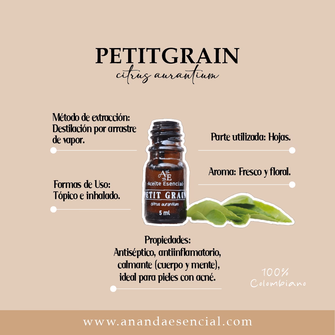 ¿Cuáles son los beneficios del Petitgrain?