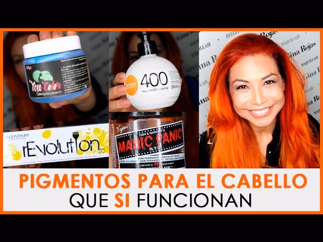 ¿Cuáles son los 3 tipos de pigmentos?