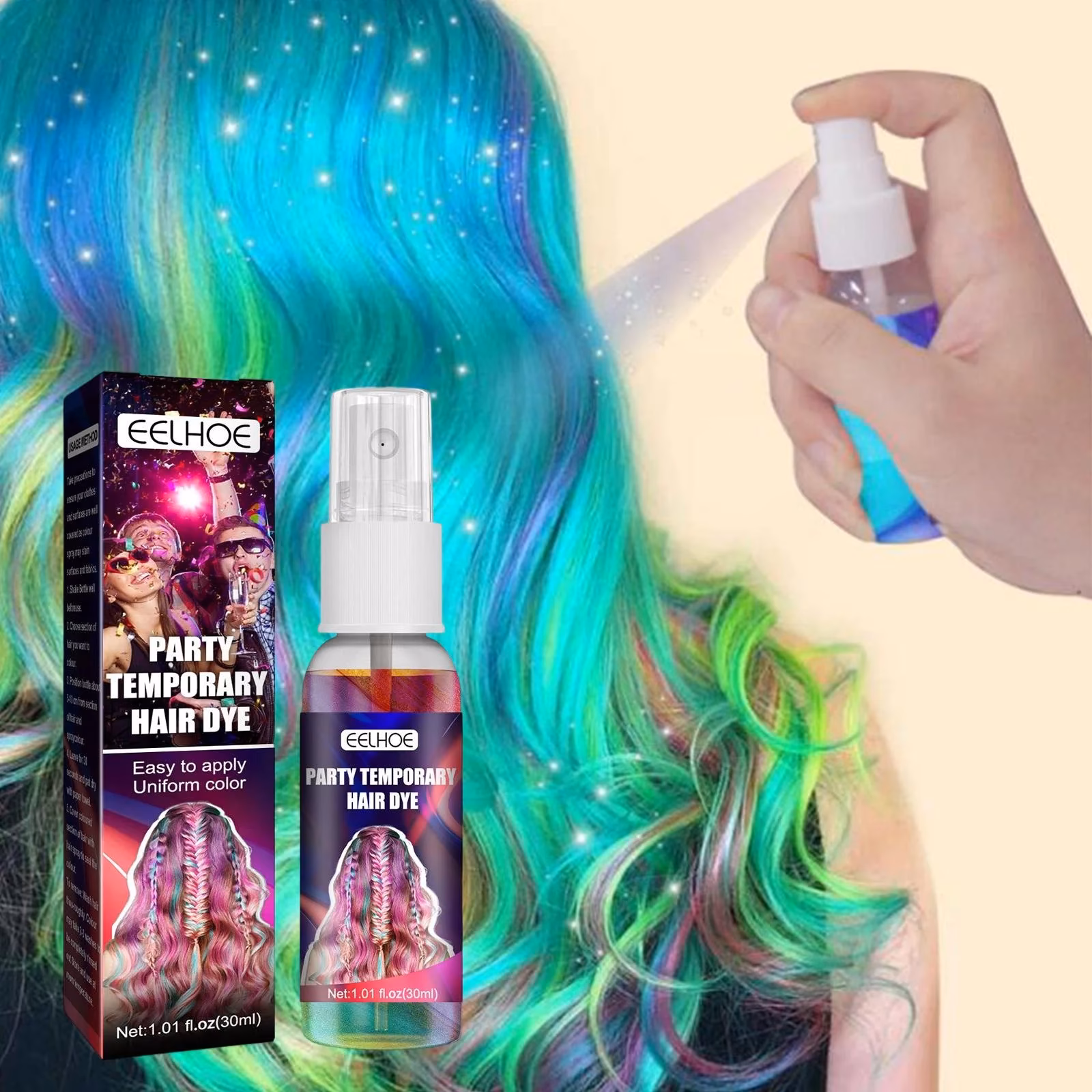 ¿Qué tintura de pelo se activa con agua?