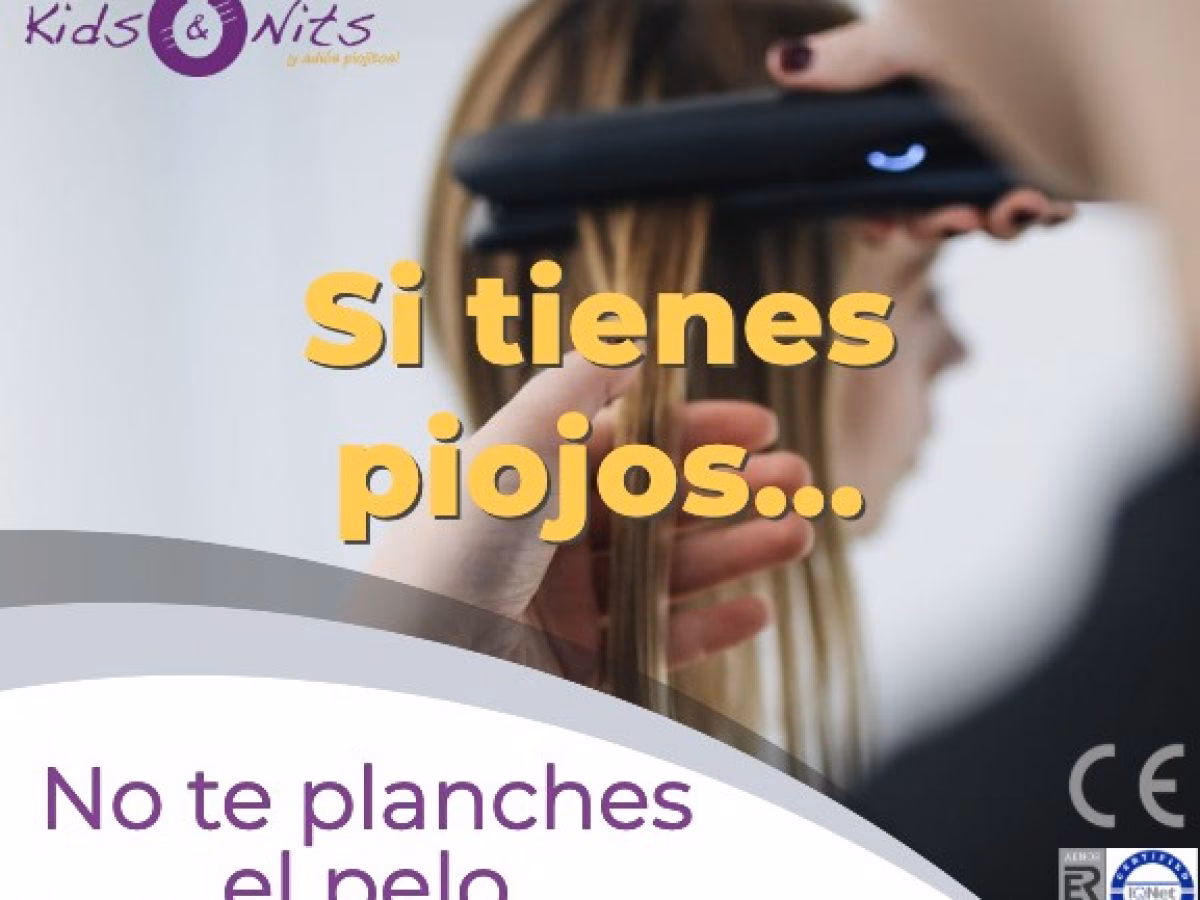 ¿Las planchas de pelo matan los piojos?