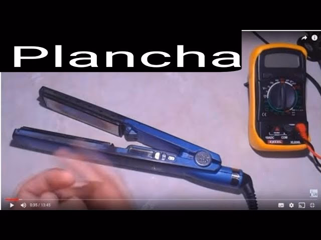 ¿Por qué mi plancha de pelo no se calienta?