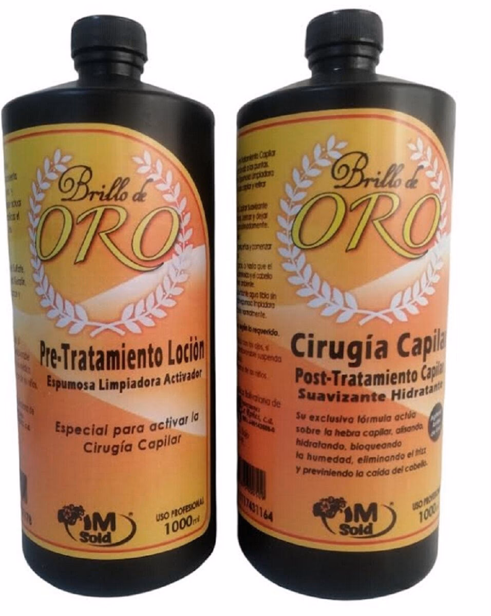 ¿Qué es el brillo de oro para el cabello?