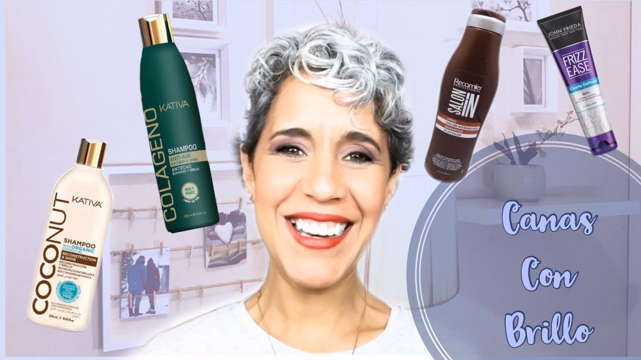 ¿Qué es bueno para el pelo con canas sin usar tintes?