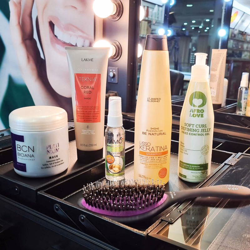 ¿Qué productos se usan en las peluquerías?