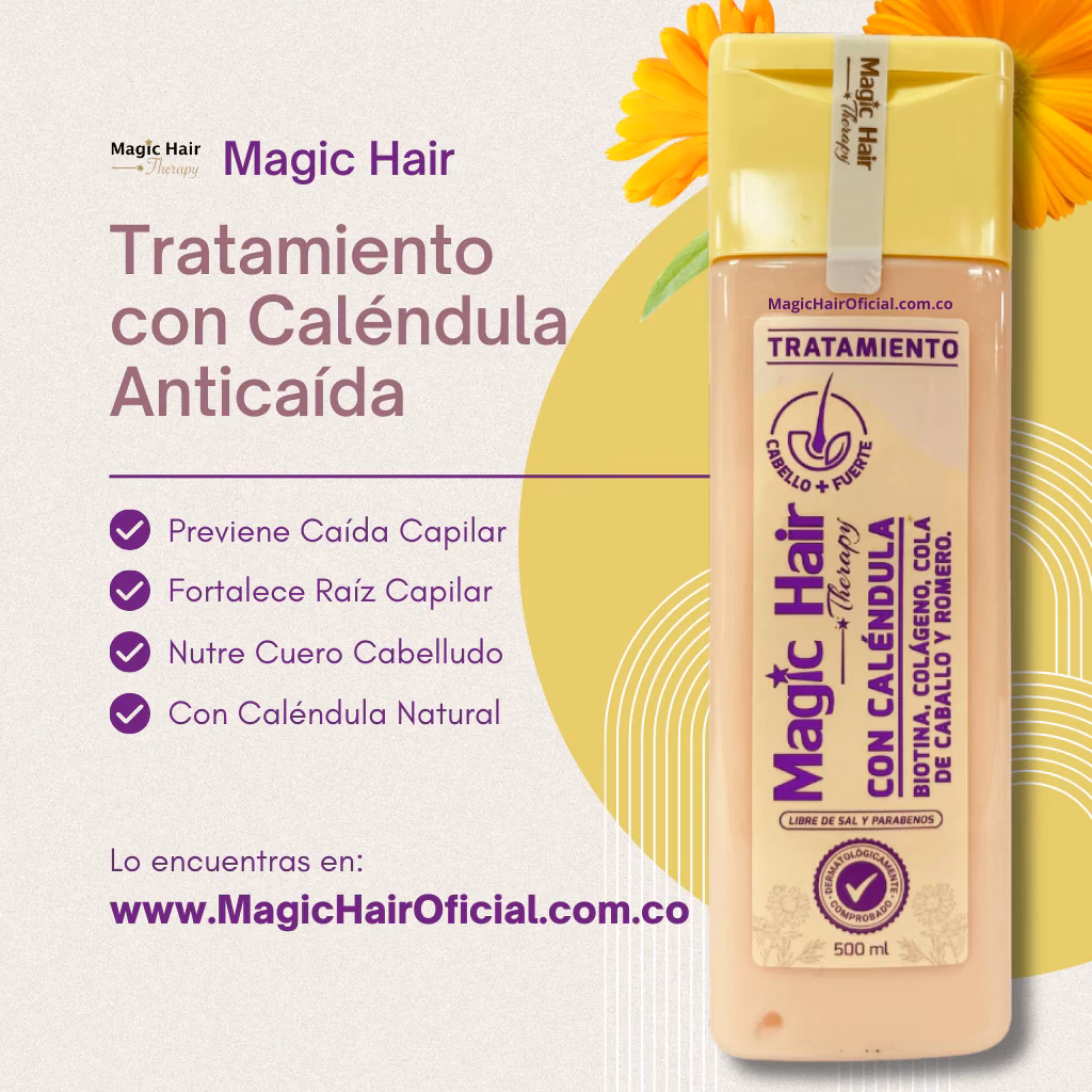 ¿Qué hace la caléndula por tu cabello?