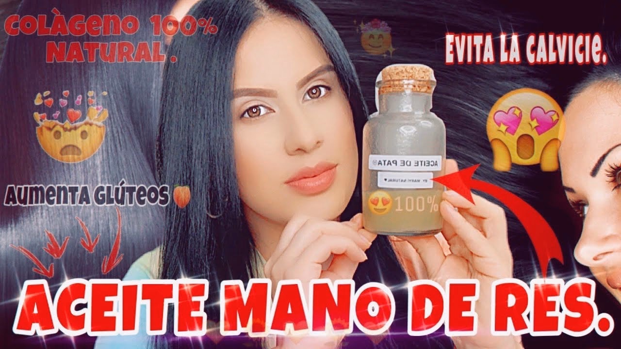 ¿Es bueno el aceite de pata de res para el cabello?