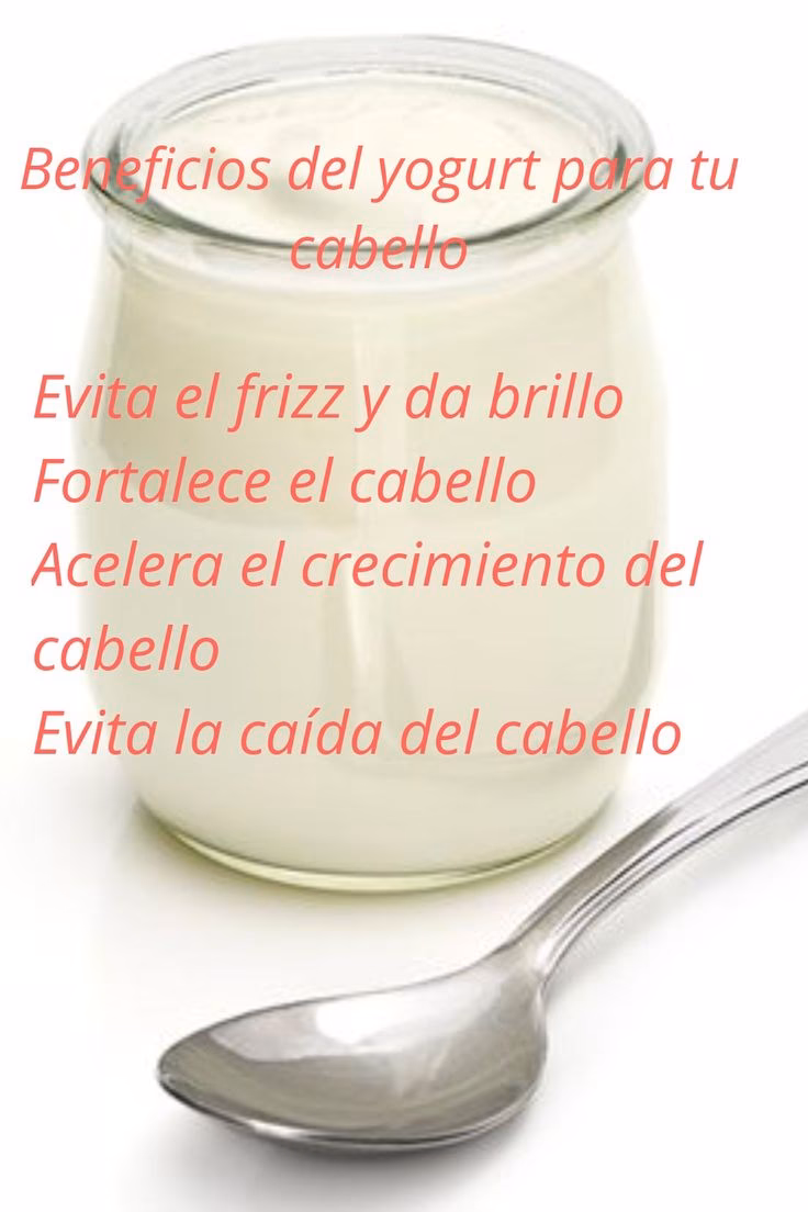 ¿Qué hace el yogur en el pelo?