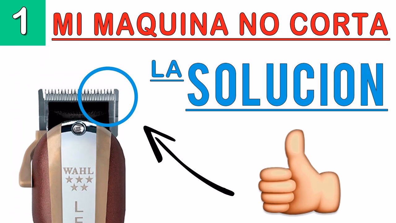 ¿Por qué mi afeitadora no corta mi cabello?