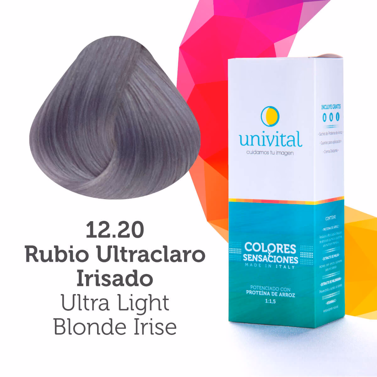 ¿Para qué se utiliza el tinte irisado?