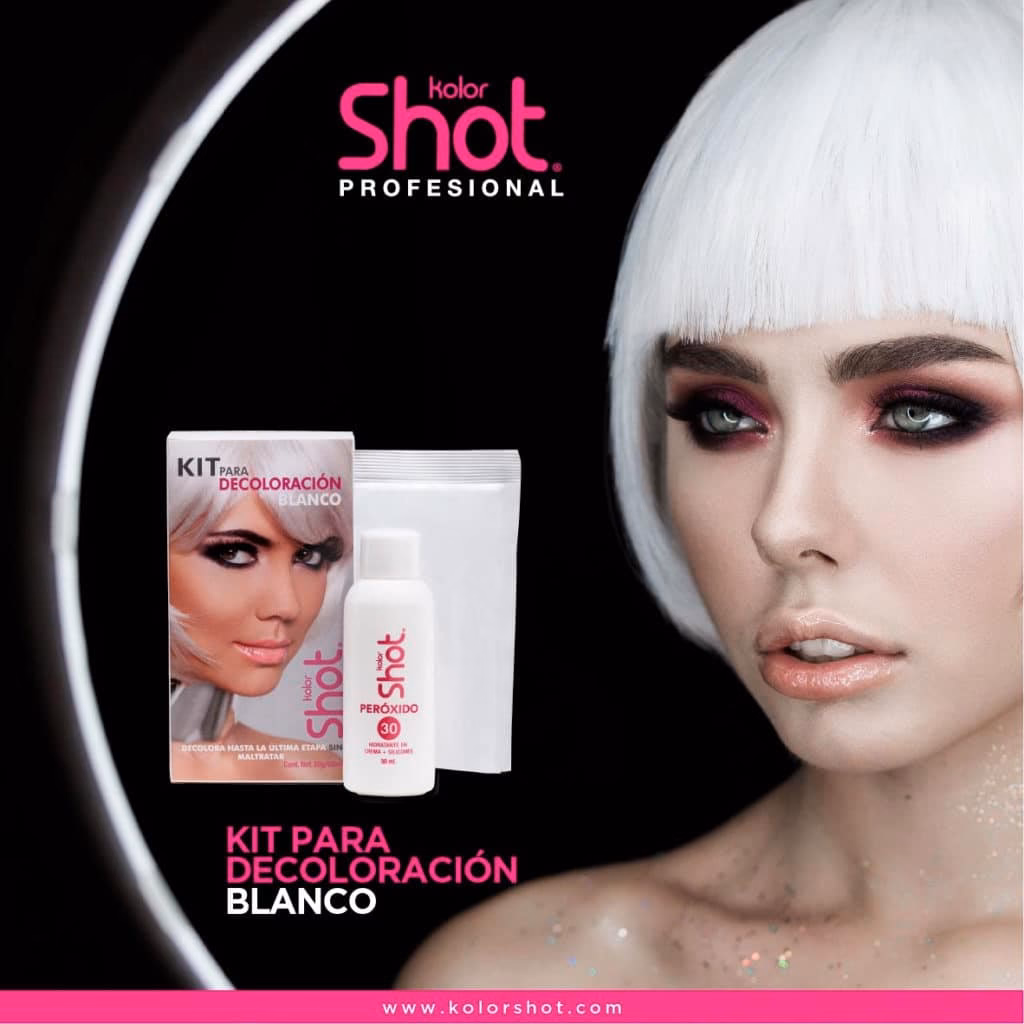 ¿Cuánto de polvo decolorante y cuánto de crema oxidante?