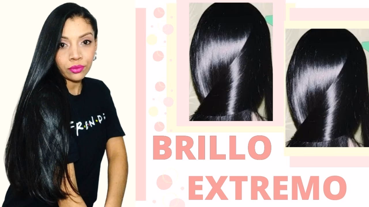 ¿Qué puedo ponerme en el cabello para que quede brillante?
