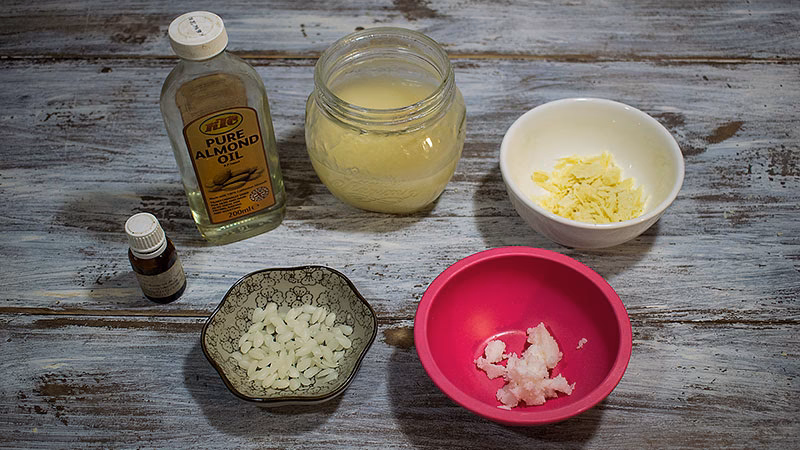 ¿Qué ingredientes tiene la cera?