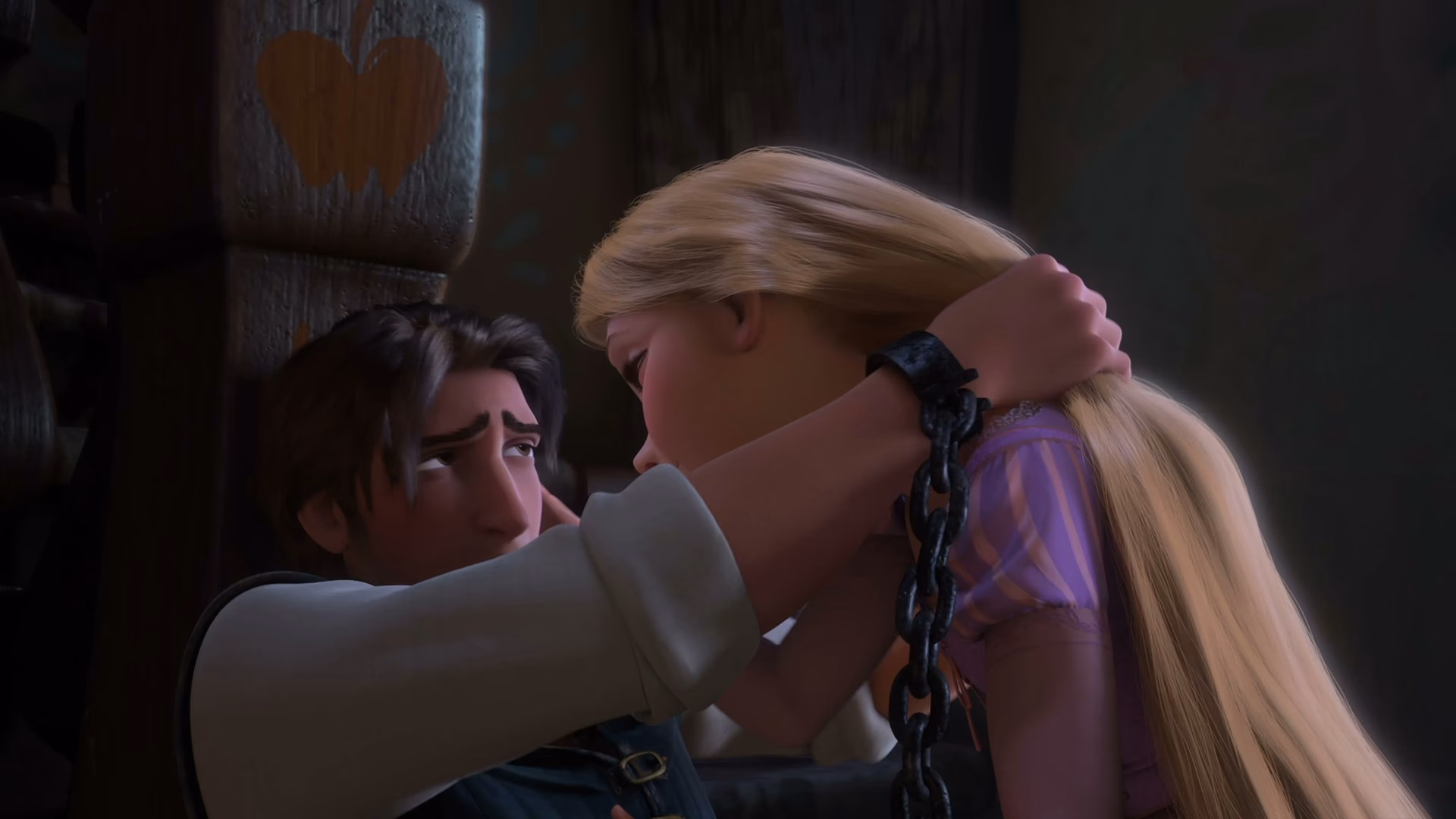 ¿Quién le corta el pelo a Rapunzel en Into the Woods?
