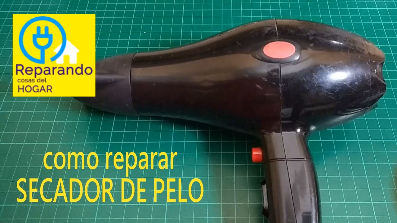 ¿Cómo arreglar un secador de pelo sobrecalentado?