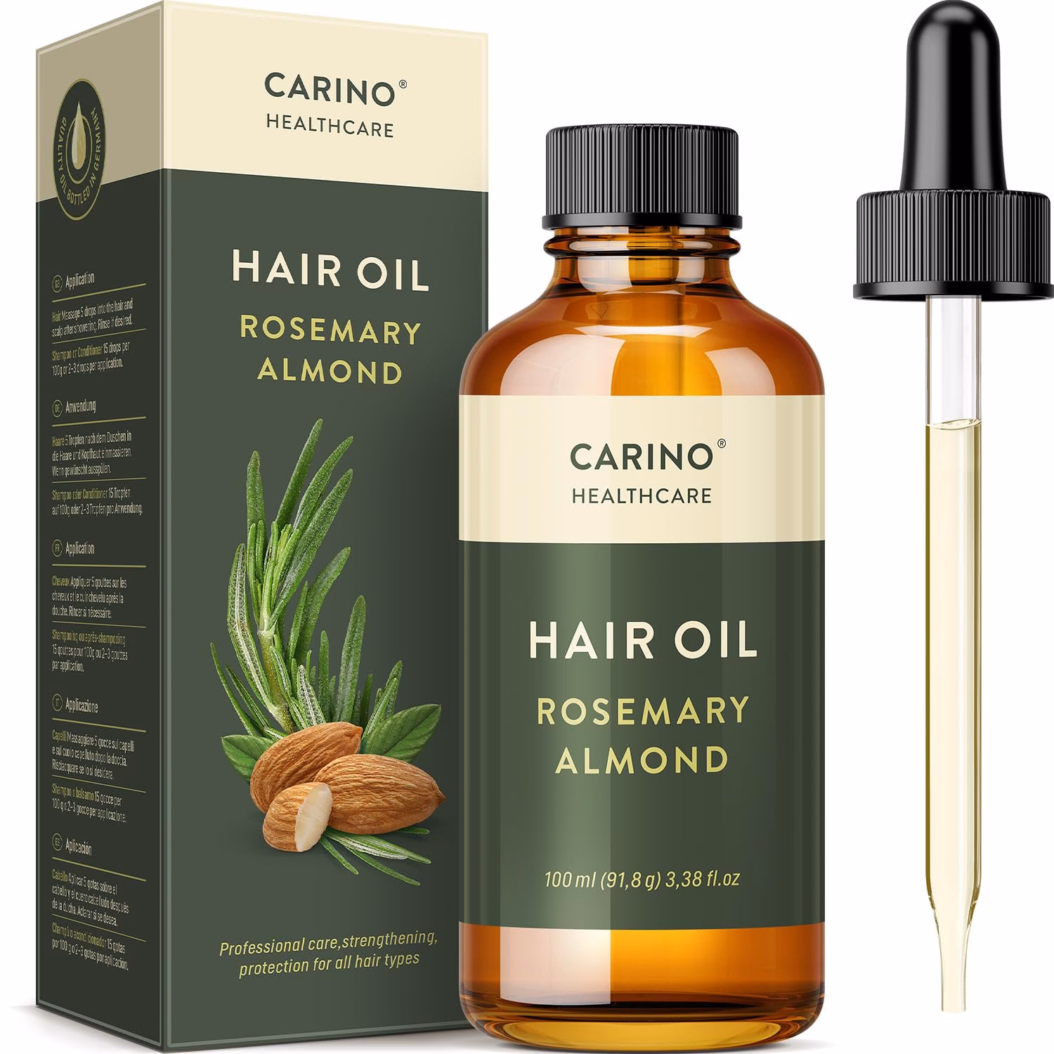 ¿Qué pasa si mezclo aceite de almendras con romero?