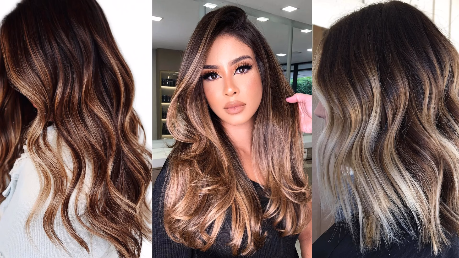 ¿Se puede hacer un balayage rubio en cabello oscuro?