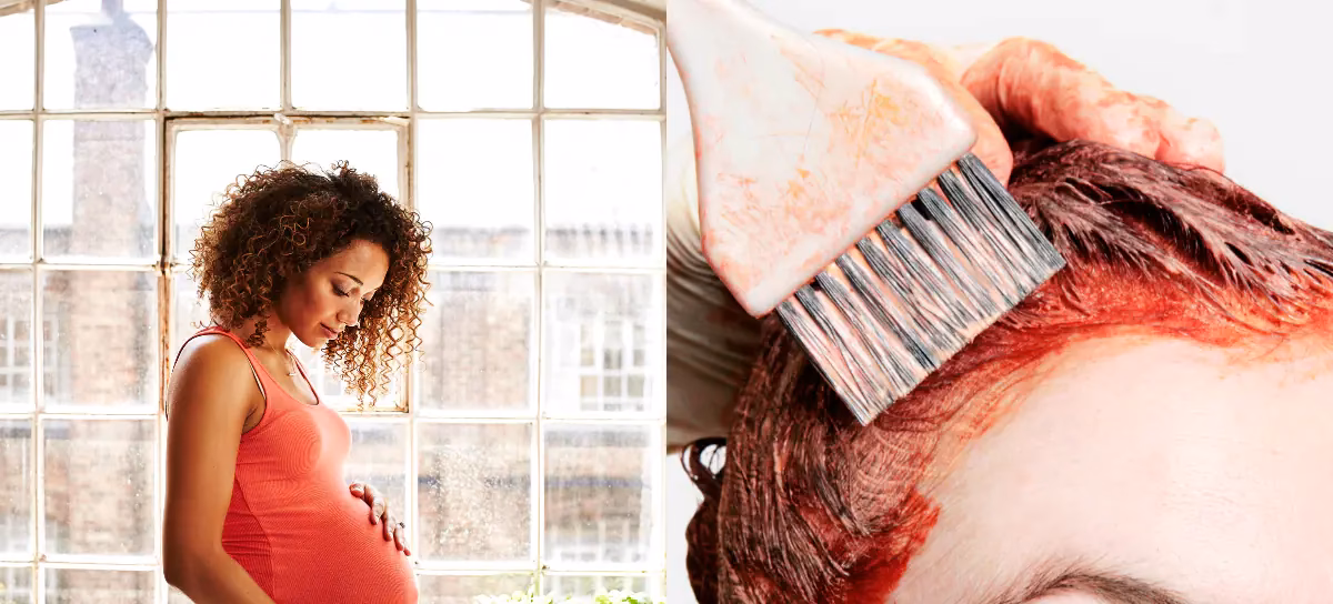 ¿Cómo puedo cubrir las canas durante el embarazo?