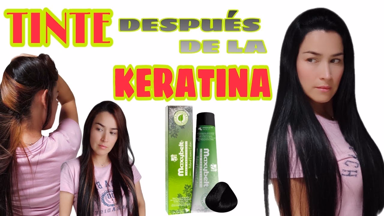 ¿Qué pasa si me hago la keratina con el cabello pintado?