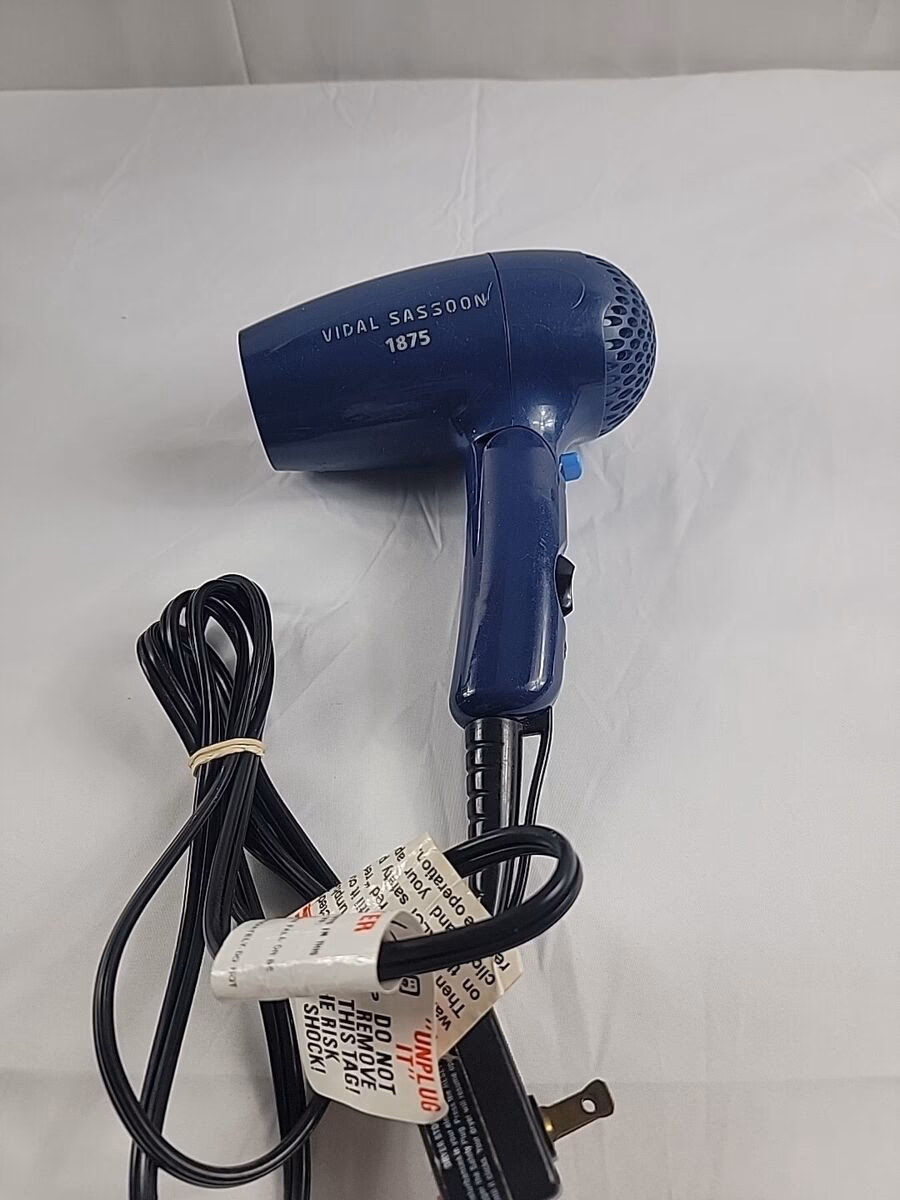 ¿Cuál es la advertencia sobre el secador de pelo Vidal Sassoon?