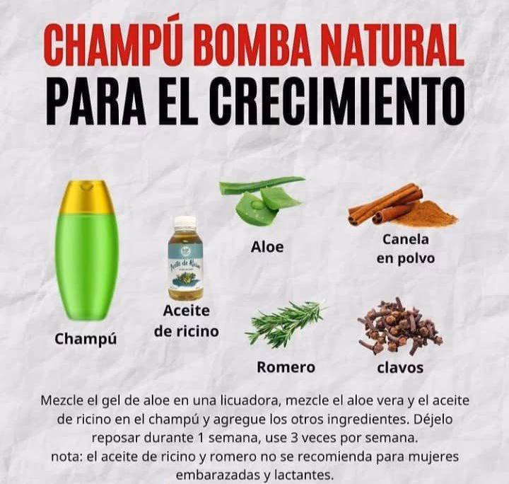 ¿Qué champú casero es mejor para el crecimiento del cabello?