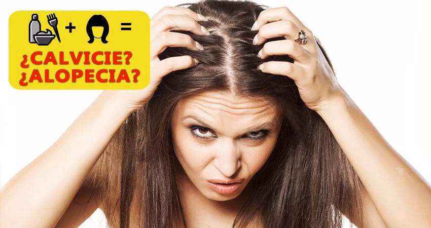 ¿Qué pasa si tengo alopecia y me pinto el cabello?