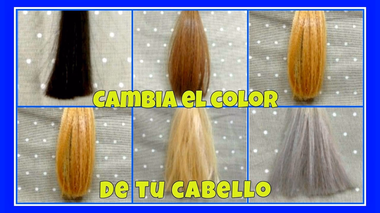 ¿Cuáles son los pasos para tinturar el cabello?